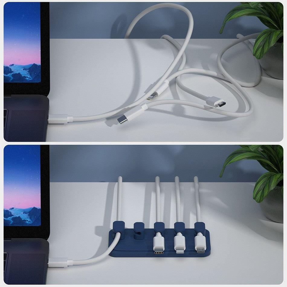 Charging Cable Wire Holder - LuxeOfficeLook