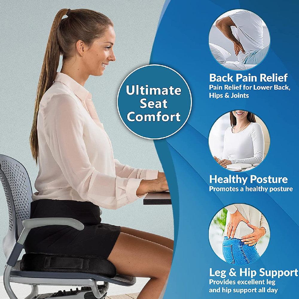 Enhanced Gel Seat Cushion - LuxeOfficeLook