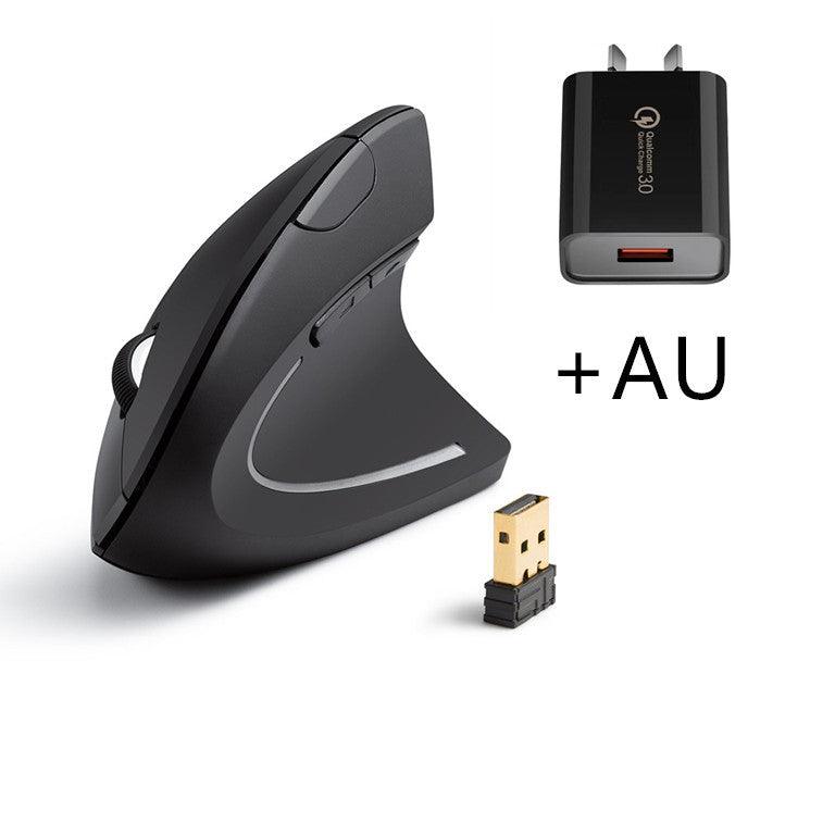 Rechargeable Wireless Vertical Mouse - LuxeOfficeLook