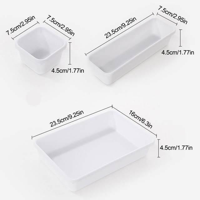 Drawer Organizer Box Trays - LuxeOfficeLook