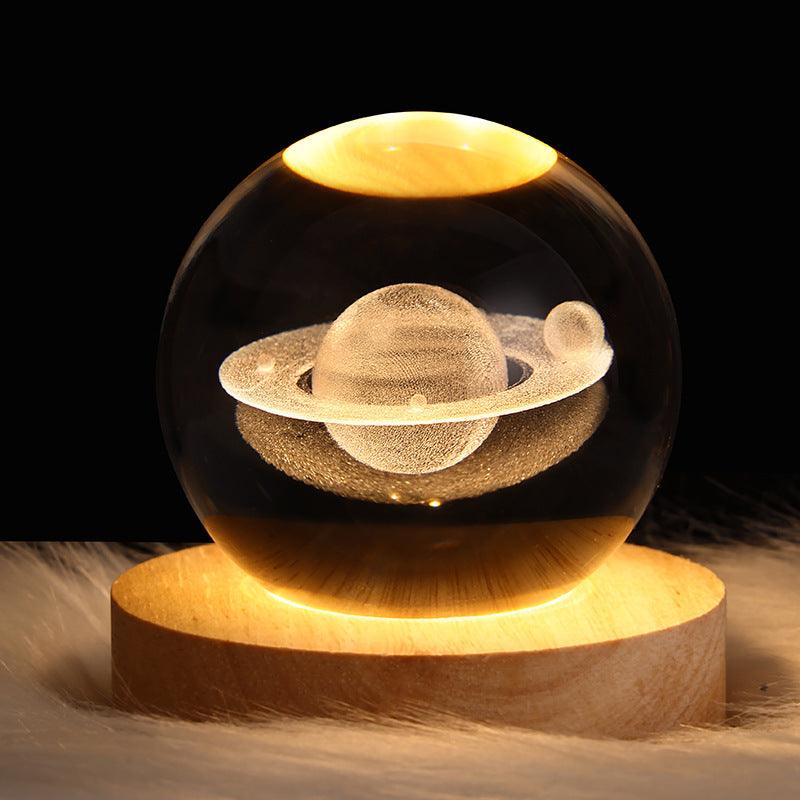 Starry Sky Crystal Ball Lamp - LuxeOfficeLook